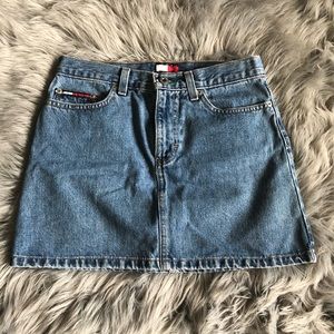 vintage tommy jean skirt